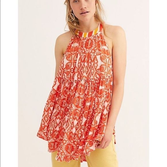 Free People Tops - FREE PEOPLE Sleeveless Boho Mimi Tunic